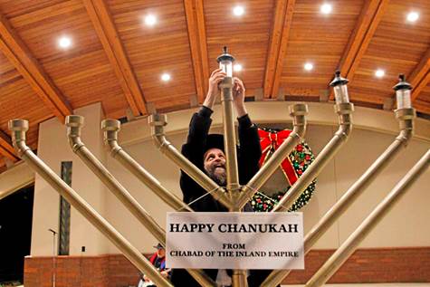 CELEBRATE HANUKKAH, THE JEWISH FESTIVAL OF LIGHTS, WITH THE ANNUAL MENORAH PROCESSION IN DOWNTOWN ONTARIO