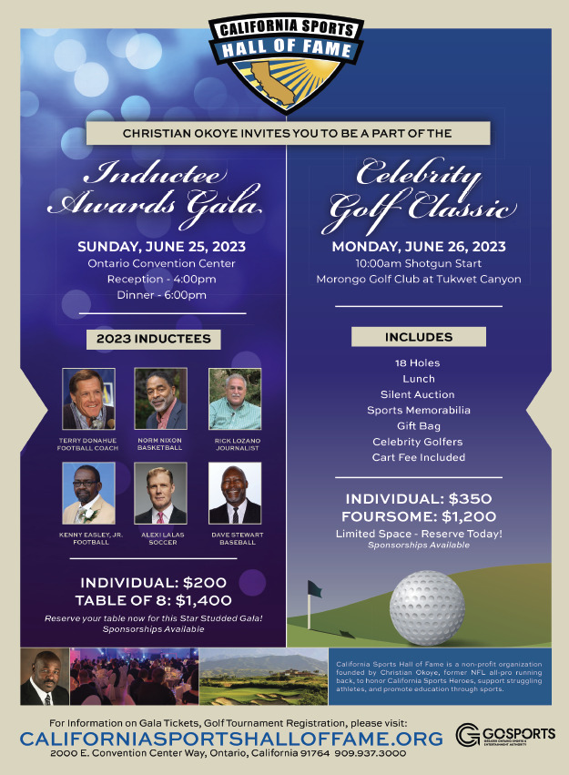 CA Sports Hall of Fame Events