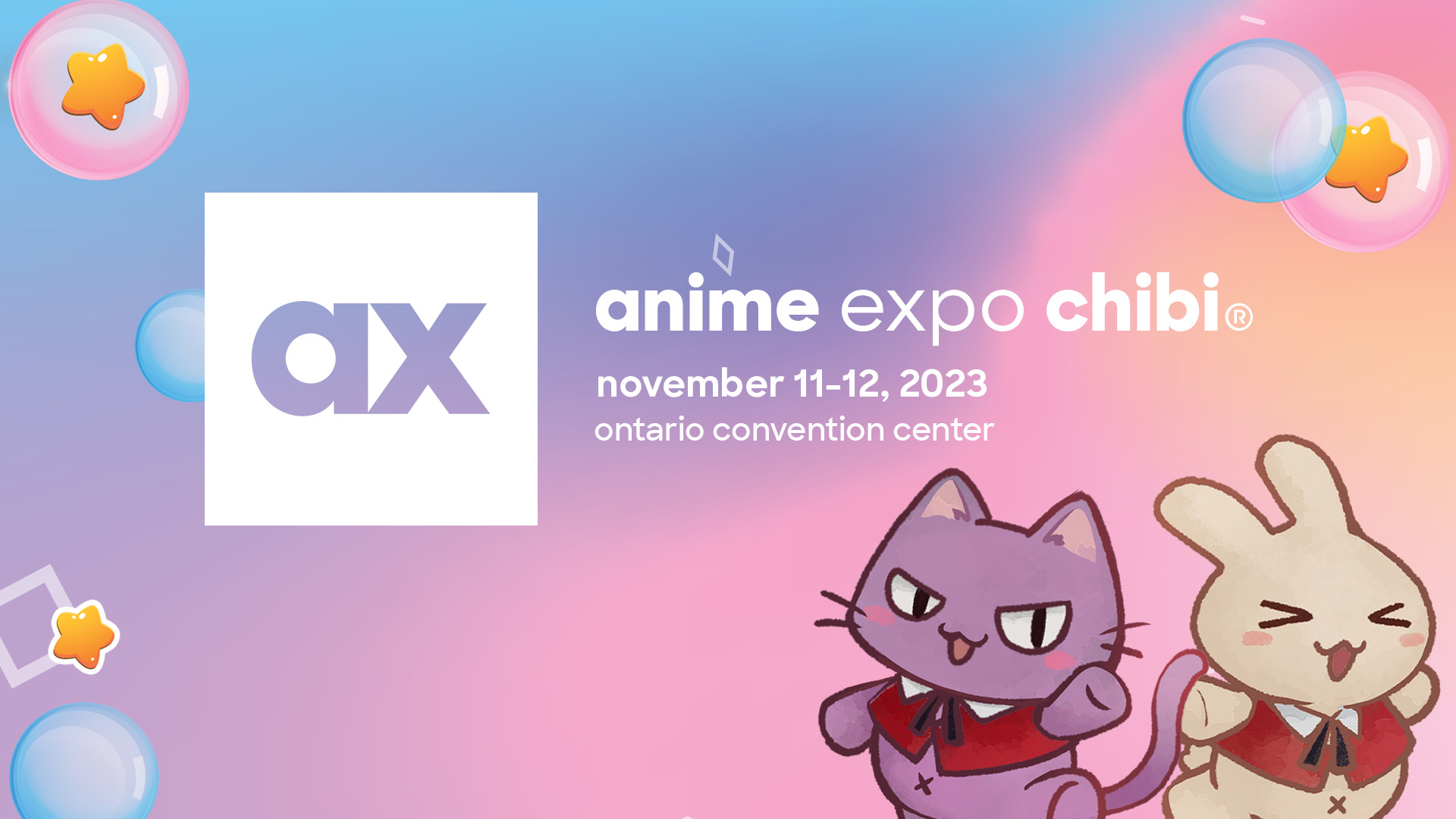 We are so thrilled to soon welcome you to anime expo chibi, our inaugural  event bringing back that intimate, old-school con feel! Here are… |  Instagram